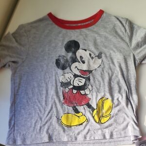 6 SHIRTS DISNEY BUNDLE T-SHIRT/TANK TOP L -SEE PICS